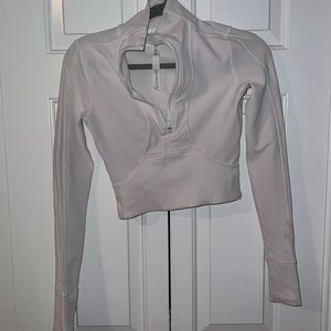 Lululemon Cropped Quarter Zip